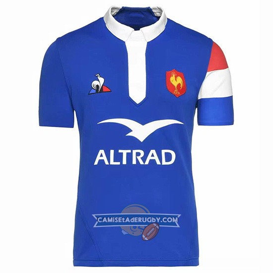 Camiseta Francia Rugby 2018-19 Azul